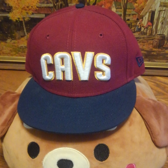 🏀 Cleveland Cavs Snapback Hat New Era Cavaliers - Picture 1 of 11